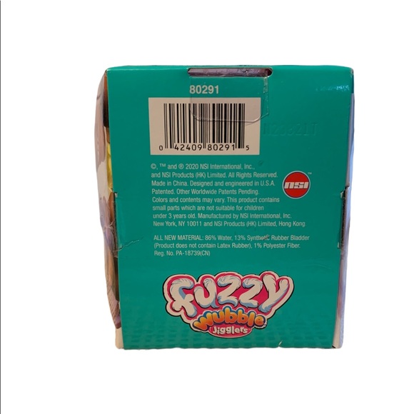 Fuzzy Wubble Jigglers Sparkle the Unicorn - Picture 6 of 6